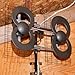 Antennas Direct ClearStream 4 UHF Indoor Outdoor TV Antenna, Multi-Directional, 70+ Mile Range, 4K 8K UHD, NEXTGEN TV – w/20-inch Mast, Reflectors