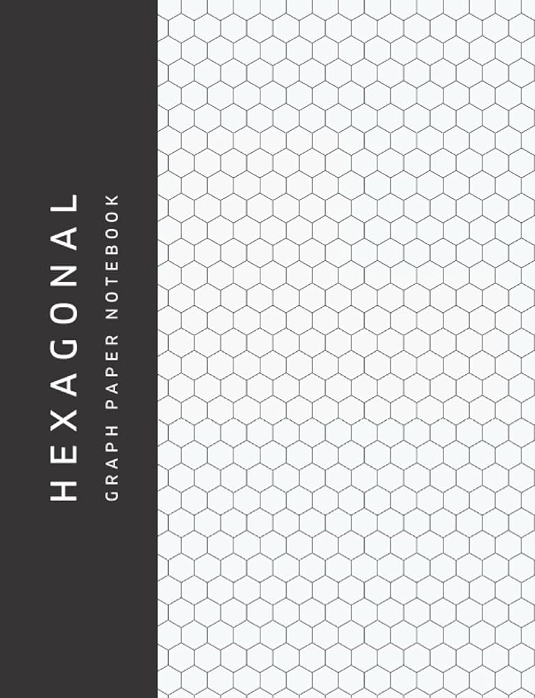 hexagonal-graph-paper-notebook-organic-chemistry-notebook-hexagon-graph-grid-paper-100-pages-1-4-inch-hexagons-works-with-organic-chemistry-chemistry-lab-notebook-gifts-vol-2-studio-hexagonal-lab-9798514562039-amazon-com-books for Free Printable Hexagon Graph Paper Hexagonal Graph Paper Notebook: Organic Chemistry Notebook Hexagon Graph Grid Paper – 100 Pages, 1/4 Inch Hexagons (Works With Organic Chemistry ... & Chemistry Lab Notebook Gifts (Vol 2): Studio, Hexagonal Lab: 9798514562039: Amazon.com: Books for Free Printable Hexagon Graph Paper