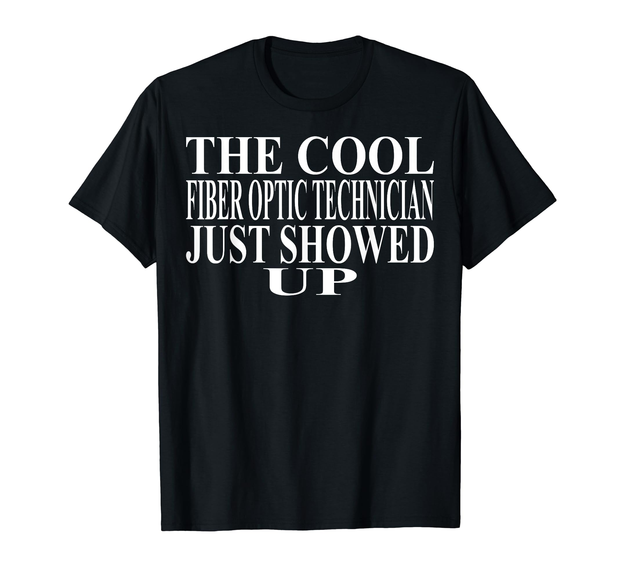 Fiber Optic Tech Apparel | Awesome Funny Techs Design T-Shirt