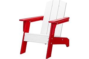 RESINTEAK Kids Adirondack Chair for Indoor and Outdoor Play