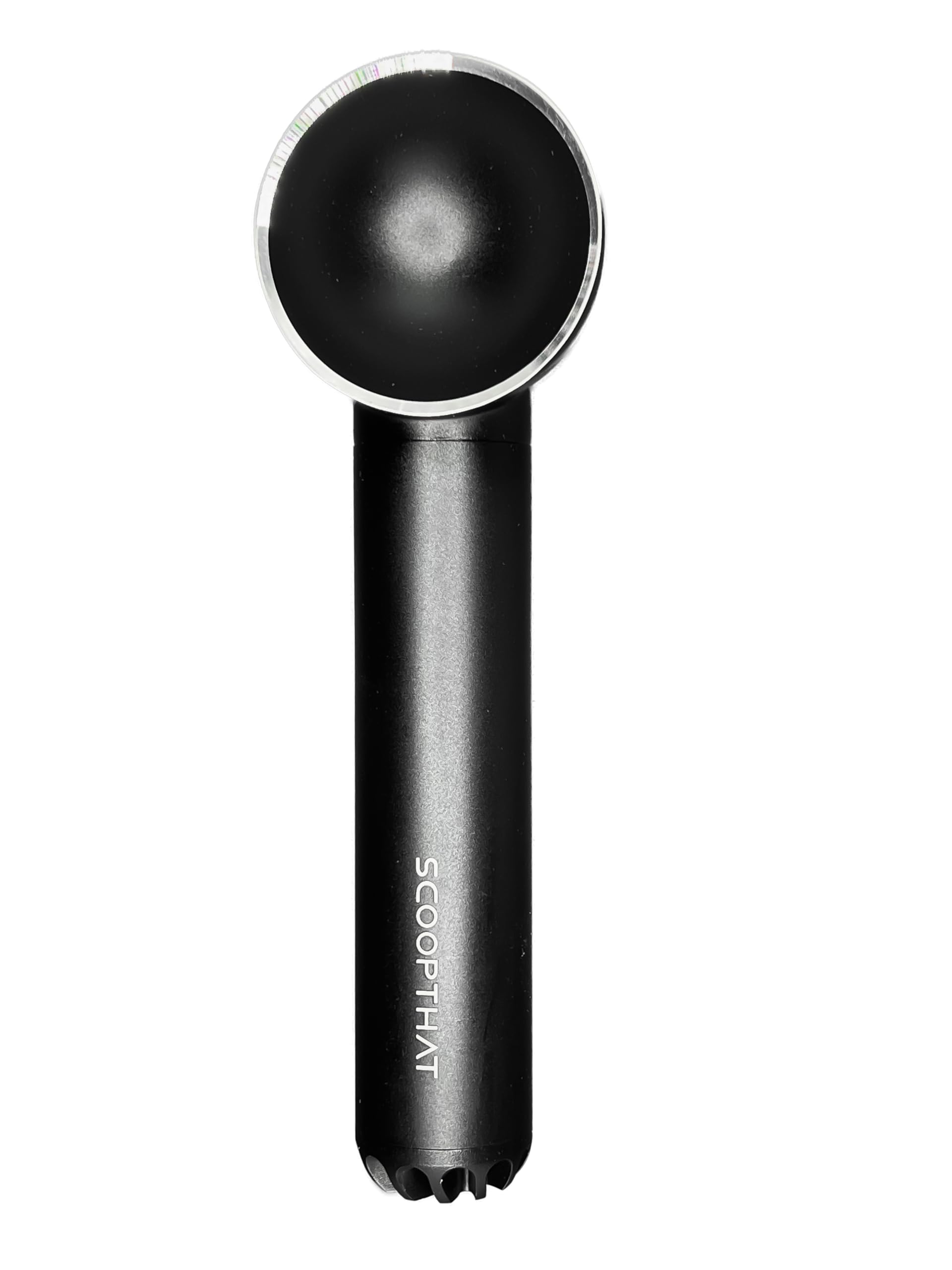 That Scoop Deluxe Cuillère à Glace Luxe, Aluminium, Noir Mat, 1 cm