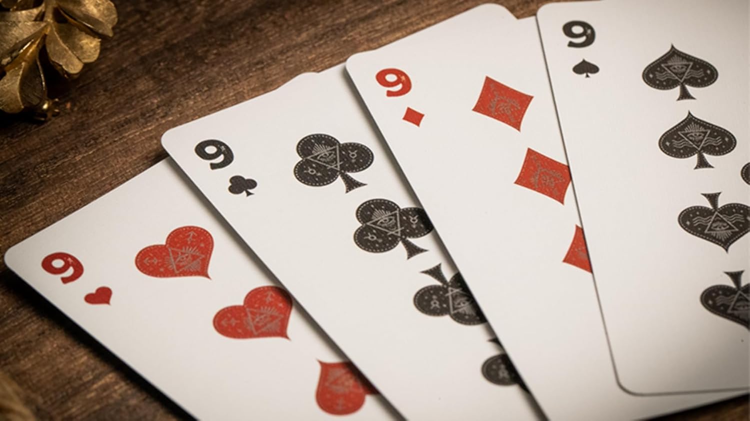 Murphy's Magic Supplies, Inc. Palmistry (Silver Sable) Playing Cards, Great Gift for Card Collectors