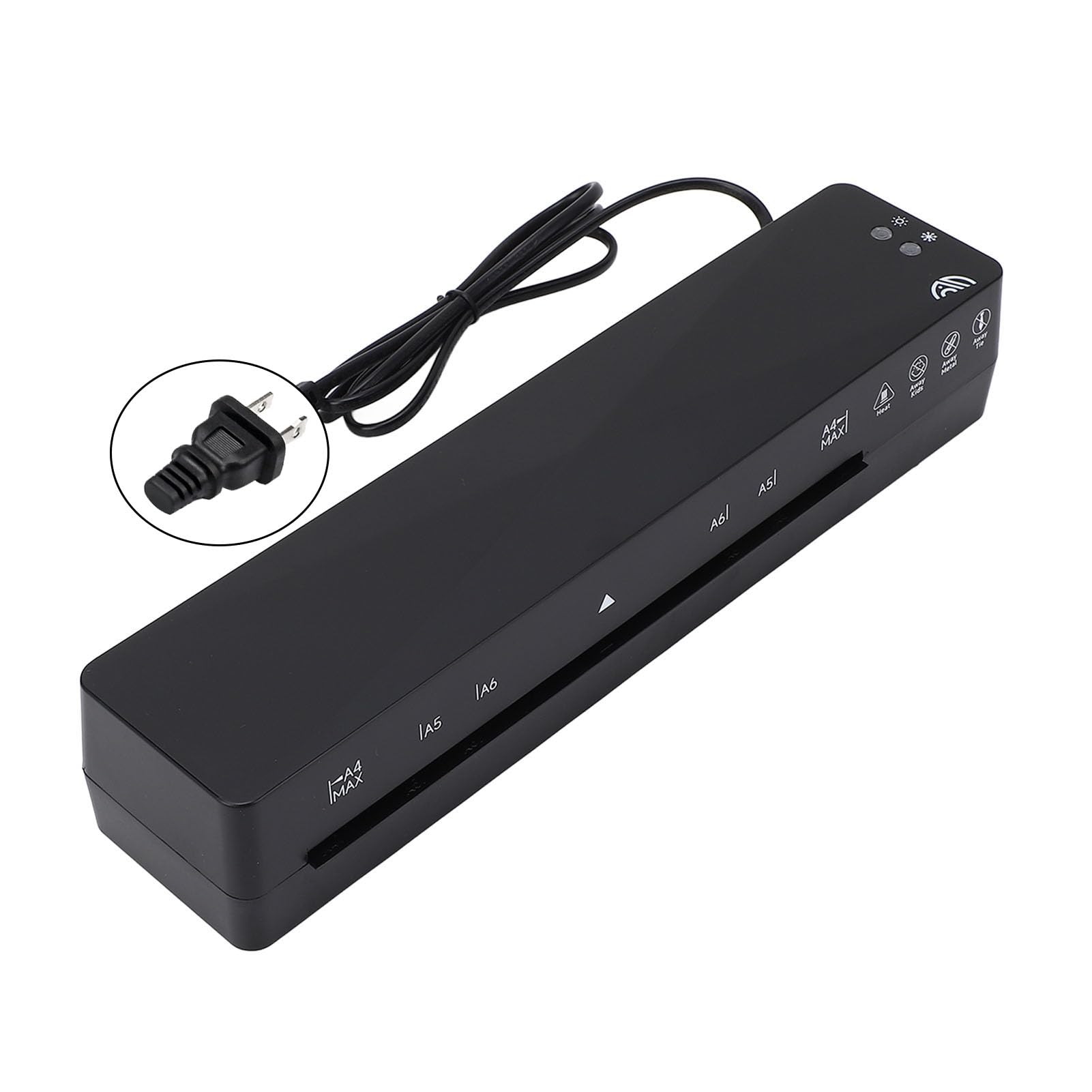 A4 Laminator Machine with ABS Film Removal, 3in Photo Laminating Machine for Home Office School, Laminating Efficiency, Suitable for Photos Menus Documents Drawings etc.