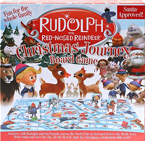 AQUARIUS Rudolph The Red-Nosed Reindeer Board Game - Fun Family Christmas Gift for Kids & Adults - Officially Licensed Rudolph Merchandise & Collectibles - Image 2