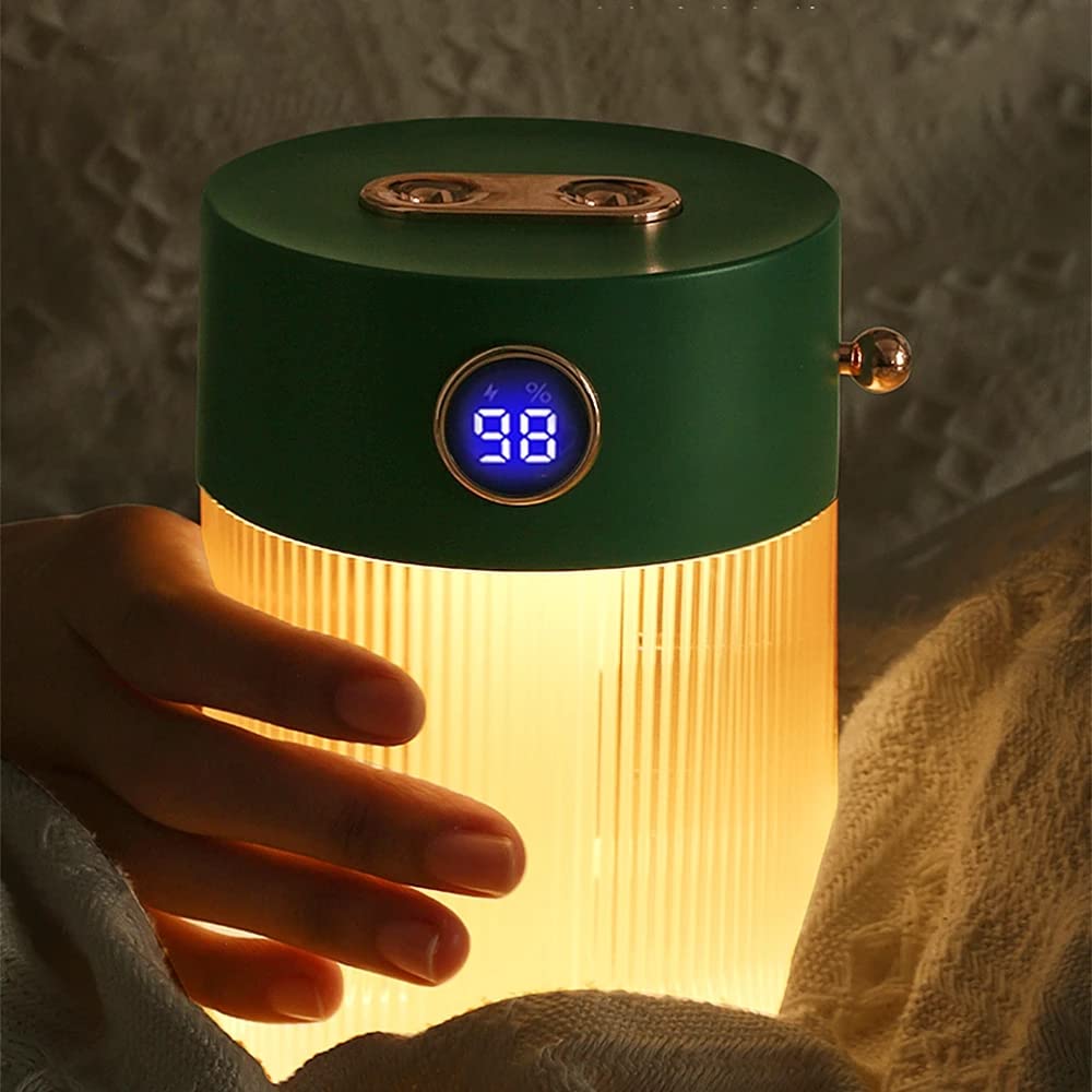 YXSH Diffusore di Aromi Senza Fili da 650 Ml Umidificatore A Batteria Ricaricabile con Diffusore di Olio Essenziale Umidificatore Ad Ultrasuoni per La Casa