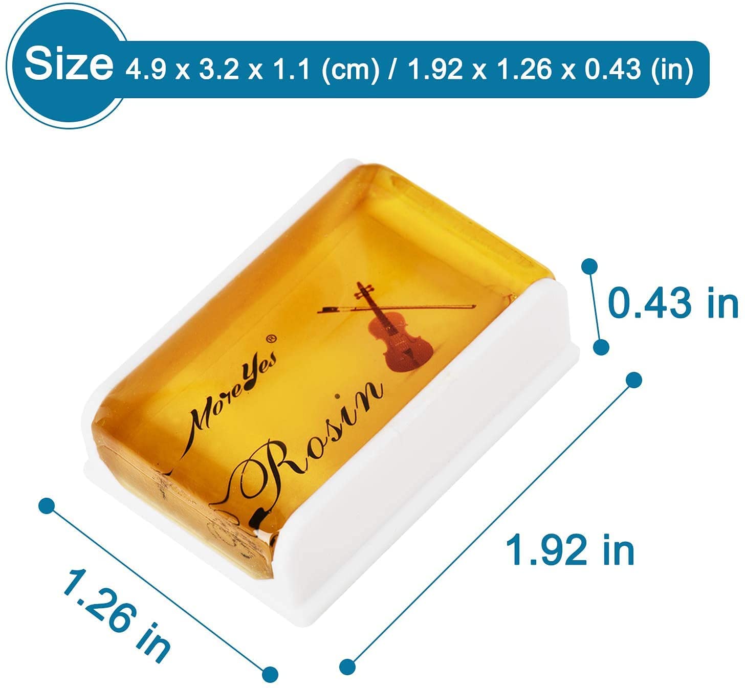 Moreyes, Colofonia per archi per violino e viola (confezione da 2)