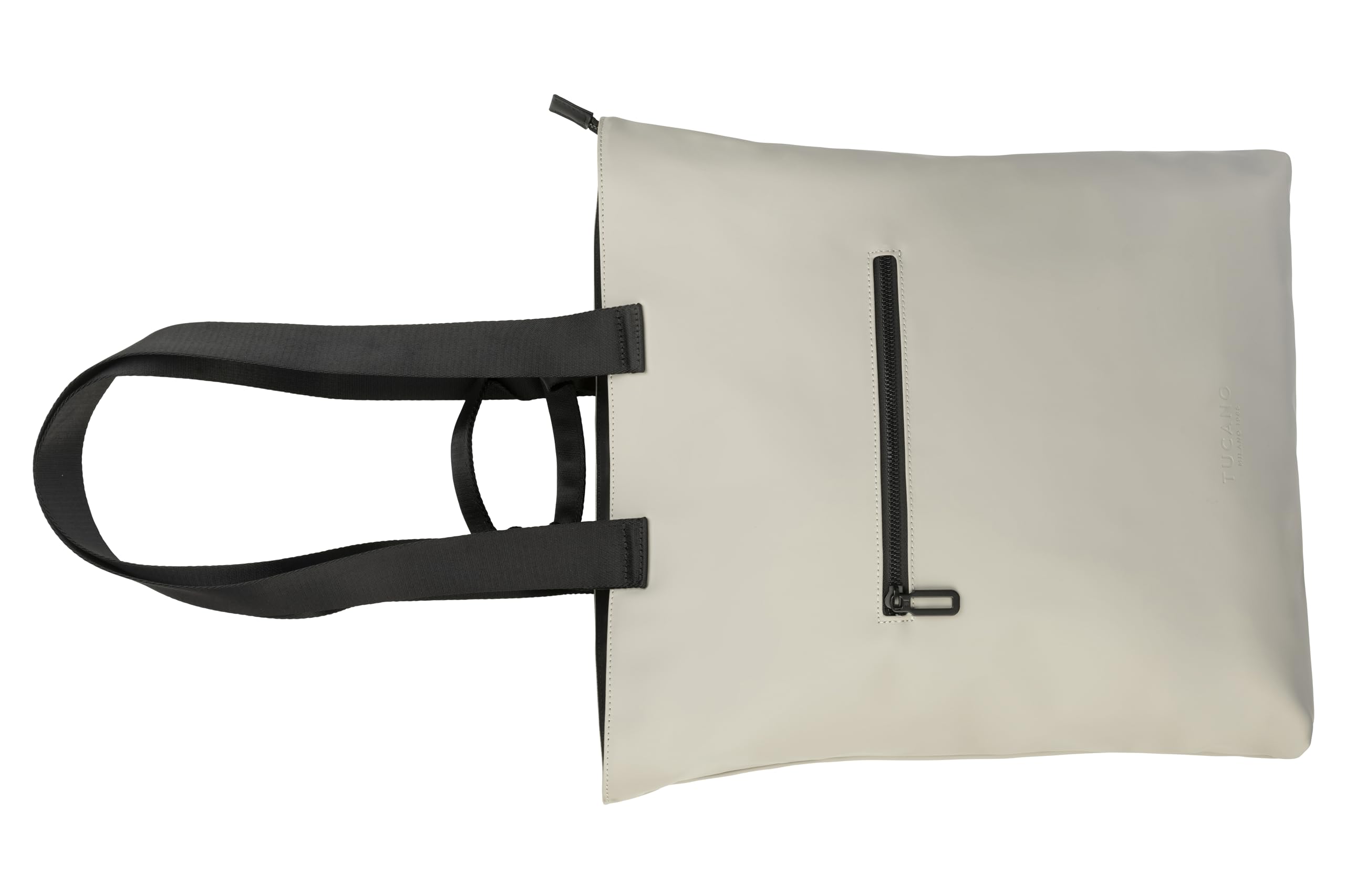 Tucano, Gommo Shopper, Borsa per MacBook e Laptop 14" in Materiale Gommato, Borsa Computer con Tasca Imbottita e Tasca Accessori, Shopper Bag con Tracolle in Nastro