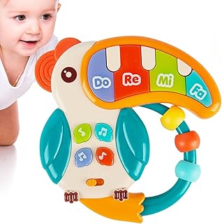 子供向けピアノ音楽おもちゃ,教育的早期学習音楽楽器 | 子供用 音楽キーボード,18ヶ月以上の幼児向け 男の子 女の子 息子 娘 用