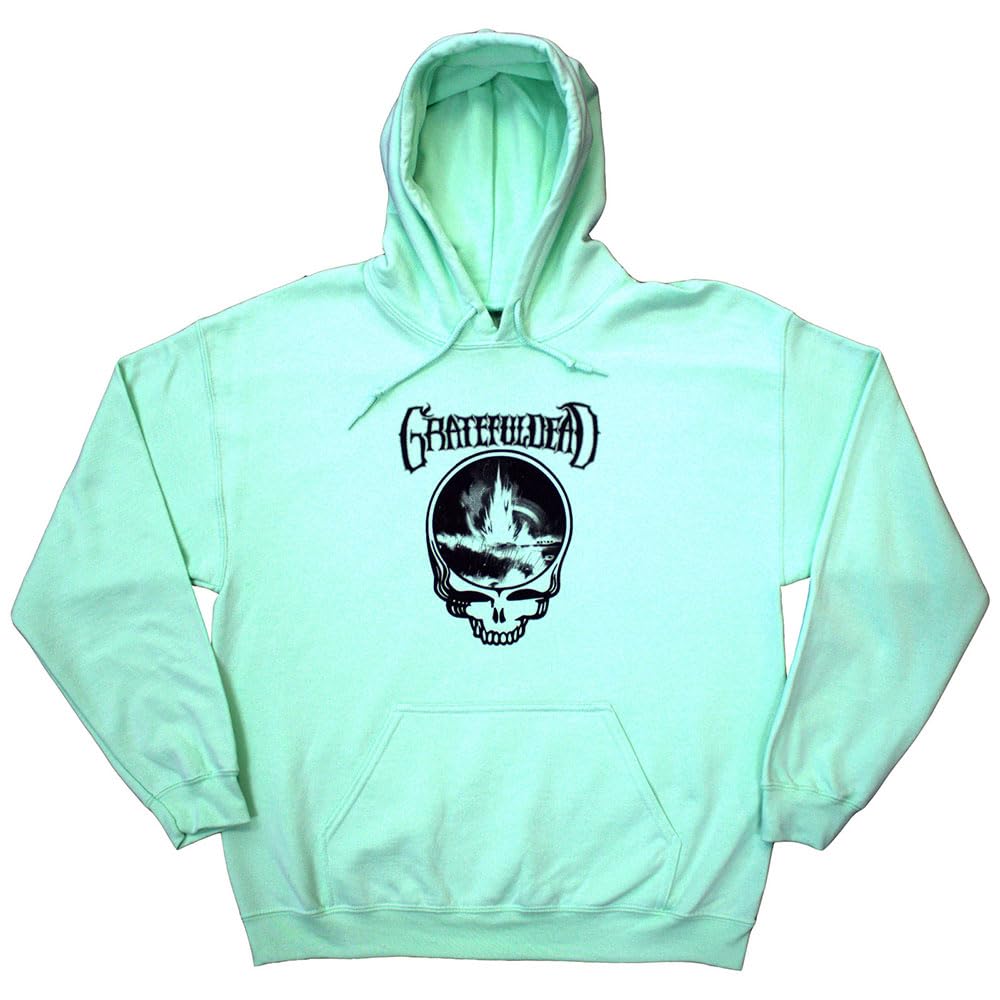 Rock Off officially licensed products Męska bluza z kapturem Grateful Dead Old Faithful zielona