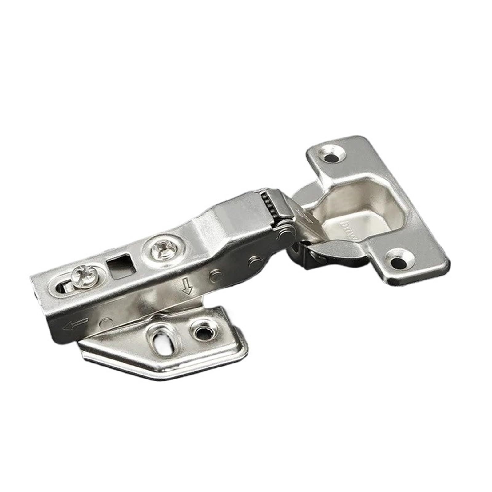 Kdhcvkz Self-Unloading Large Bend 1Pcs Thickened Hinge 304 Stainless Steel Cabinet Door Hinge(Self-Unloading Large Bend)