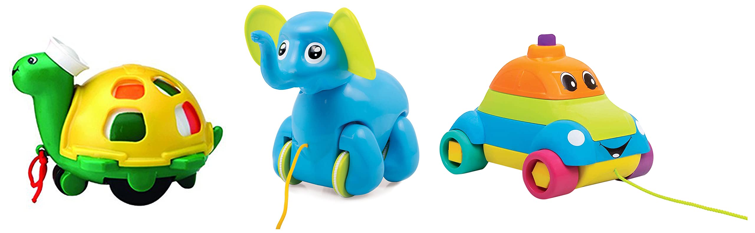 Giggles - Twirlly Whirlly Turtle, Infant and Preschool Toys & Stack A Car, 4 in 1 Pull Along Toy, Shape Sorting, Infant and Preschool Toys & Alphy The Elephant, Pull Along Toy, Head bobs,Tail Wags (B09SZQYZDX) Amazon Price History, Amazon Price Tracker