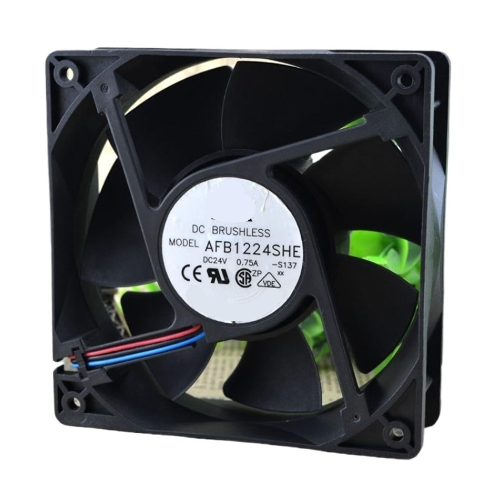 LZIKKGKI AFB1224SHE 12038 24V 0.75A 12CM Cooling Fan(4line B3)
