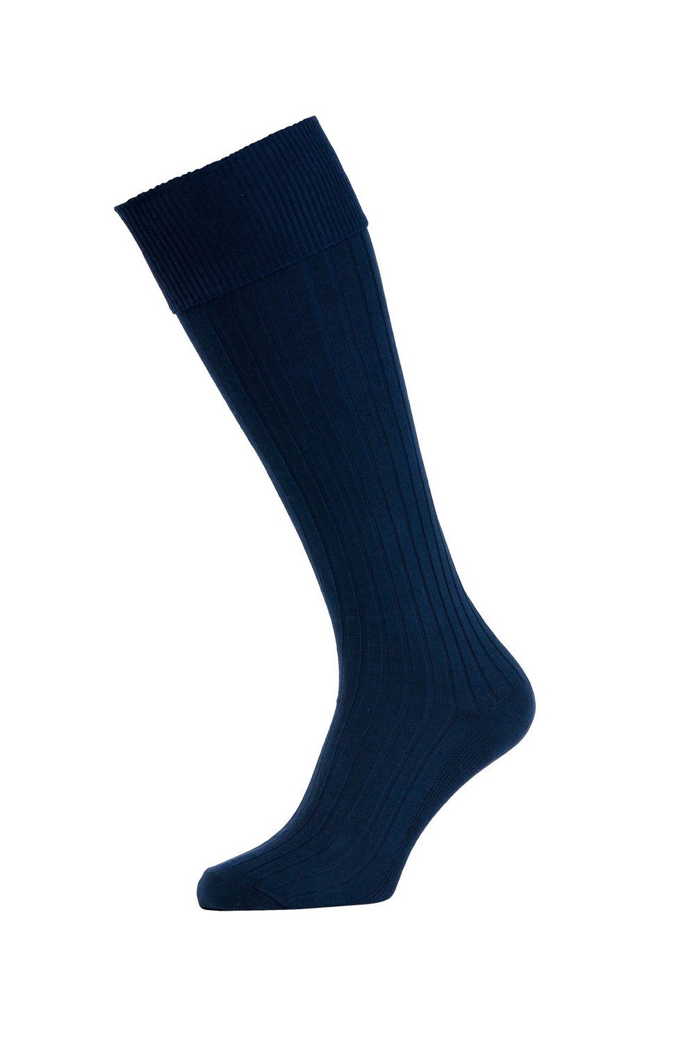 HJ Hall ProSport™ HJ166 Bermuda Golf Cotton Rich Longer Length Socks UK 6-11 Eur 39-46 (Navy)