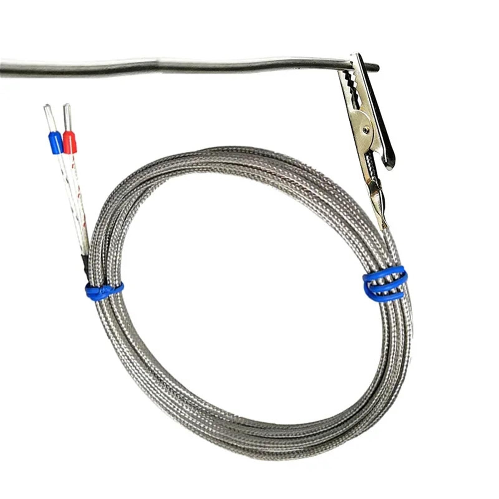 Thermocouple de type K avec pince crocodile et sonde de contrôle de température de 3 mètres