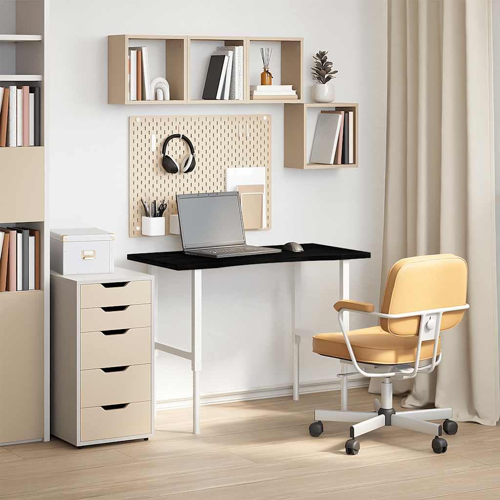 vidaXL Tablero Escritorio 100x50x2,5cm Rectangular Madera Maciza Roble, encimera, encimera de baño, encimera de Garaje, encimera de Cocina