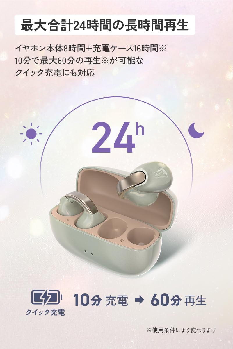 Amazon.co.jp: JVCケンウッド Victor HA-NP1T-GN ワイヤレスイヤホン