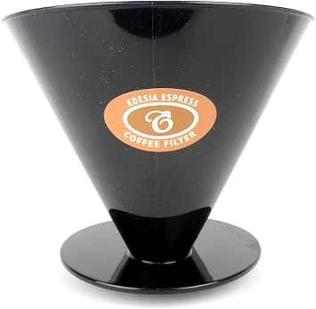 الحجم 6 مخروط مرشح القهوة البلاستيكية بواسطة Edesia Espress