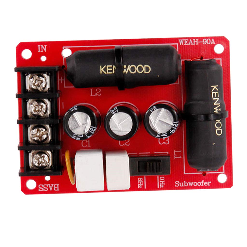 Homyl 200WBass Subwoofer Crossover Frequency Distributor Divider DIY Home Theater