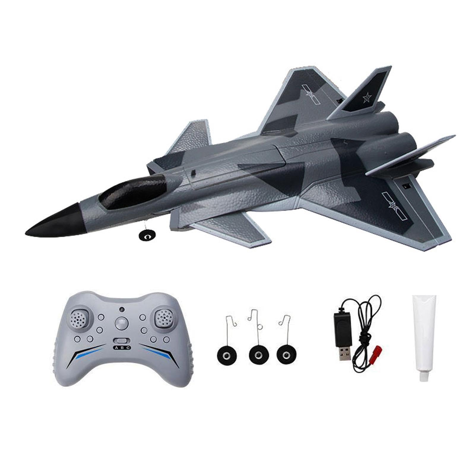 FX9630 RC Flugzeug – Ferngesteuertes Flugzeugmodell für drinnen und draußen – Ideal für Junge Entdecker. Das Modell besteht aus Schaumstoff und