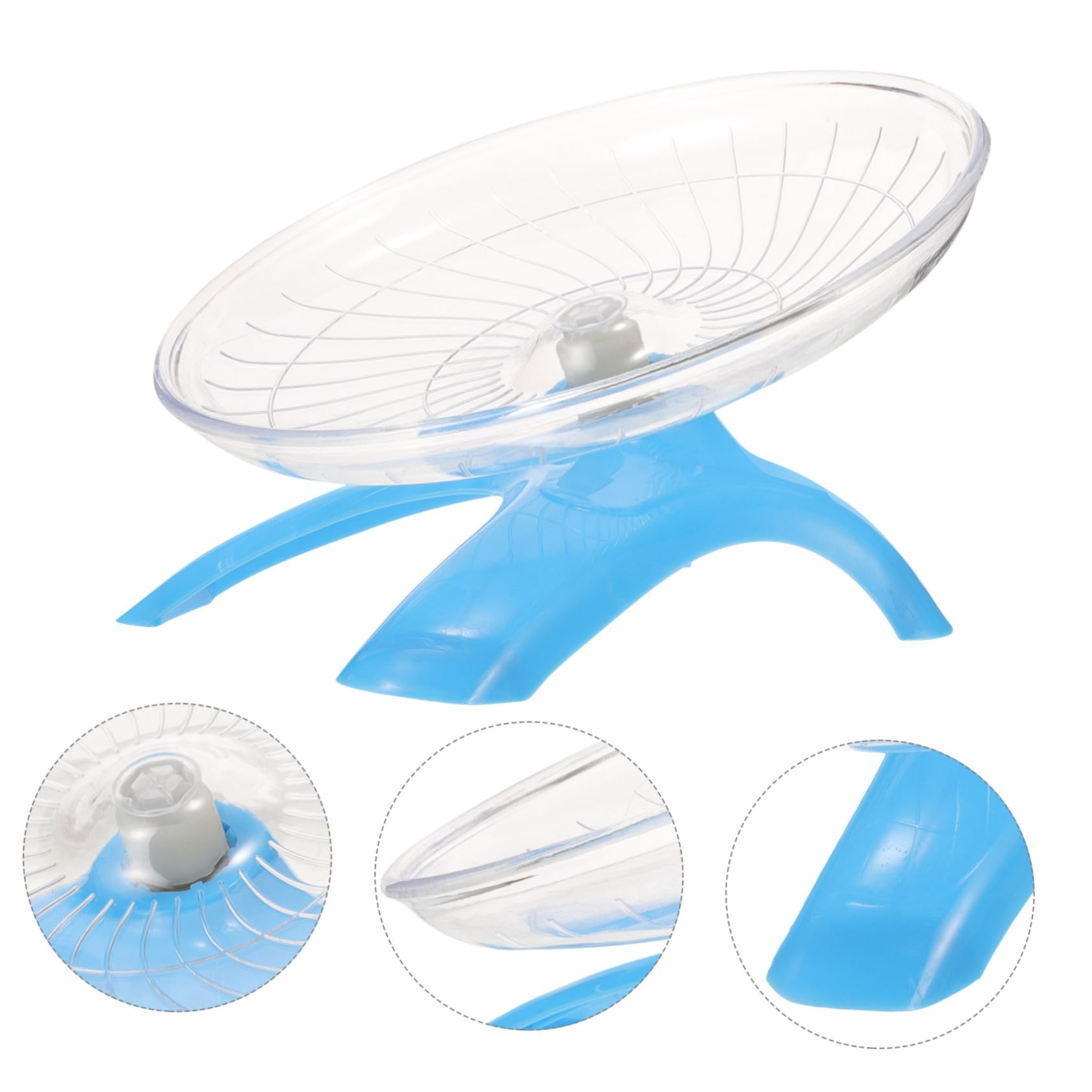 Housoutil 5 Uds Juguetes De Rueda para Correr Rueda De Hámster De Rata De Hámster De Juguete De Silenciosa Erizo para Correr Chinchilla para