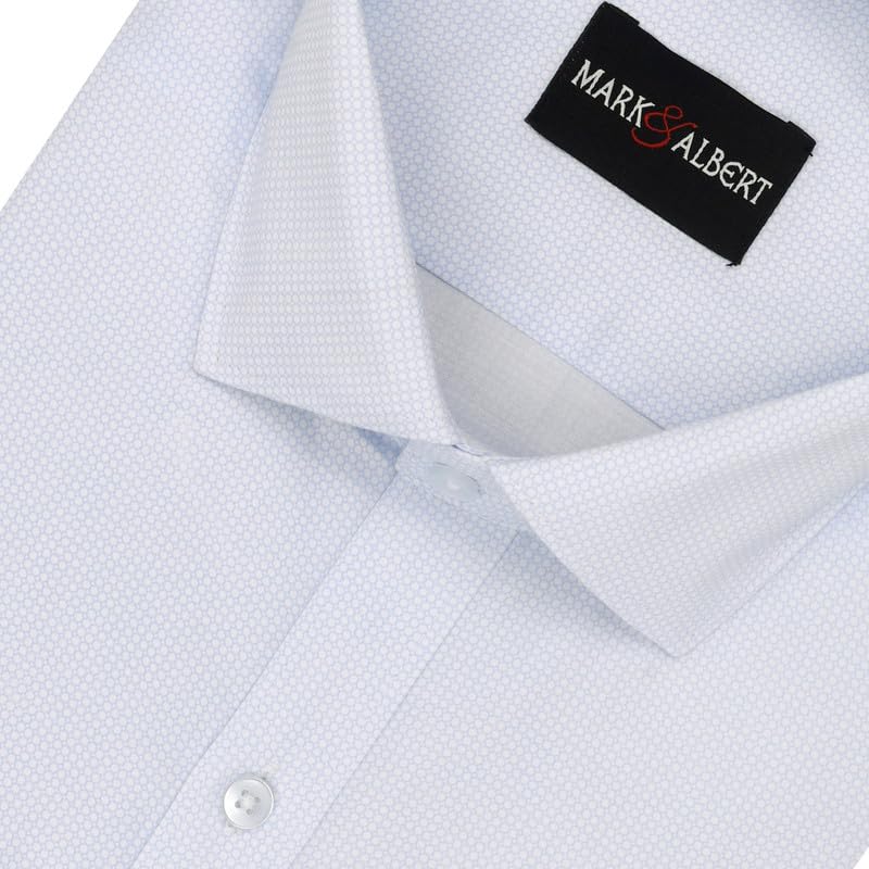 Image of MARK & ALBERT Mens Half Sleeves Printed Shirt