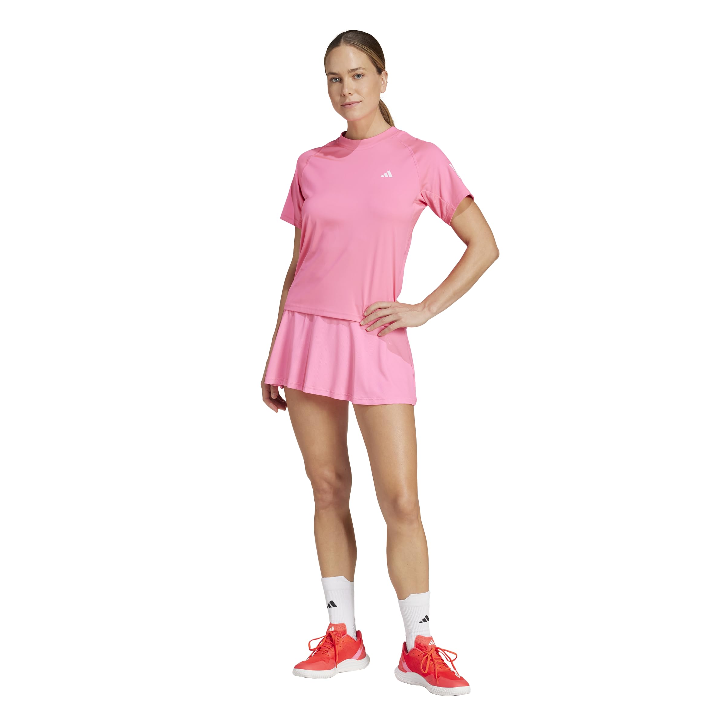 adidas Club Tennis Climacool 3-Stripes T-Shirt Club Tennis Climacool - Camiseta de 3 Rayas Mujer