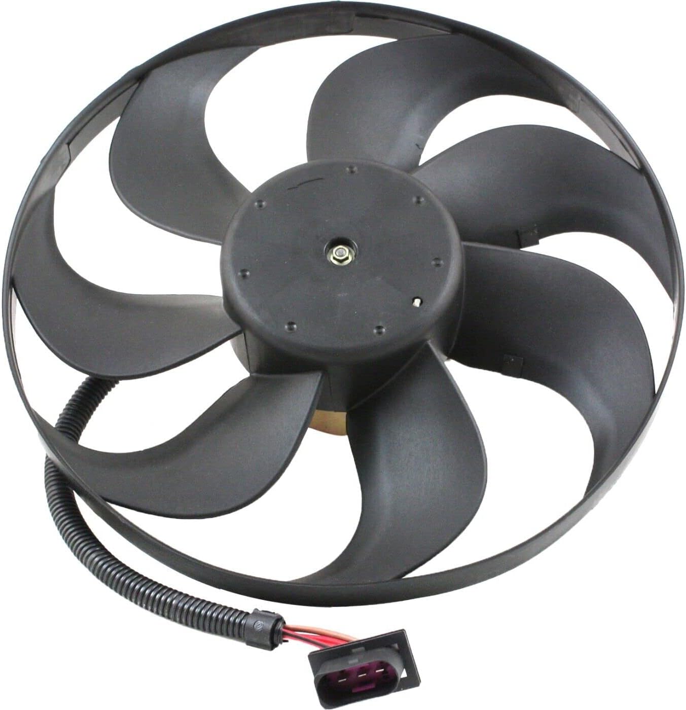 Partswich New Radiator Fan & Motor For VOLKSWAGEN GOLF 1999