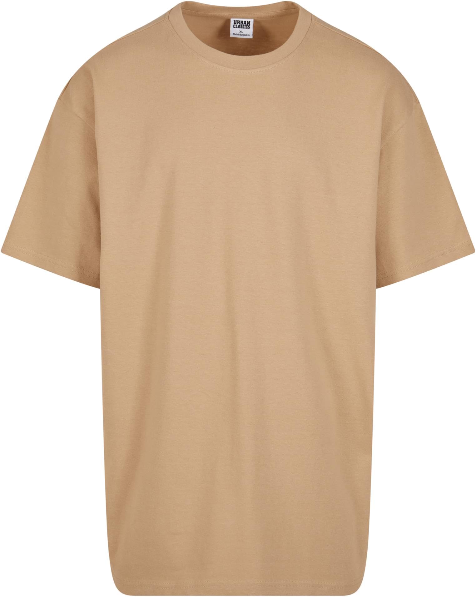 Urban Classics Men's Heavy Oversized Tee Wide Cut, Long Tee, Short Sleeves Shirt with Crew Neck, 100% Jersey Cotton (pack of 1)