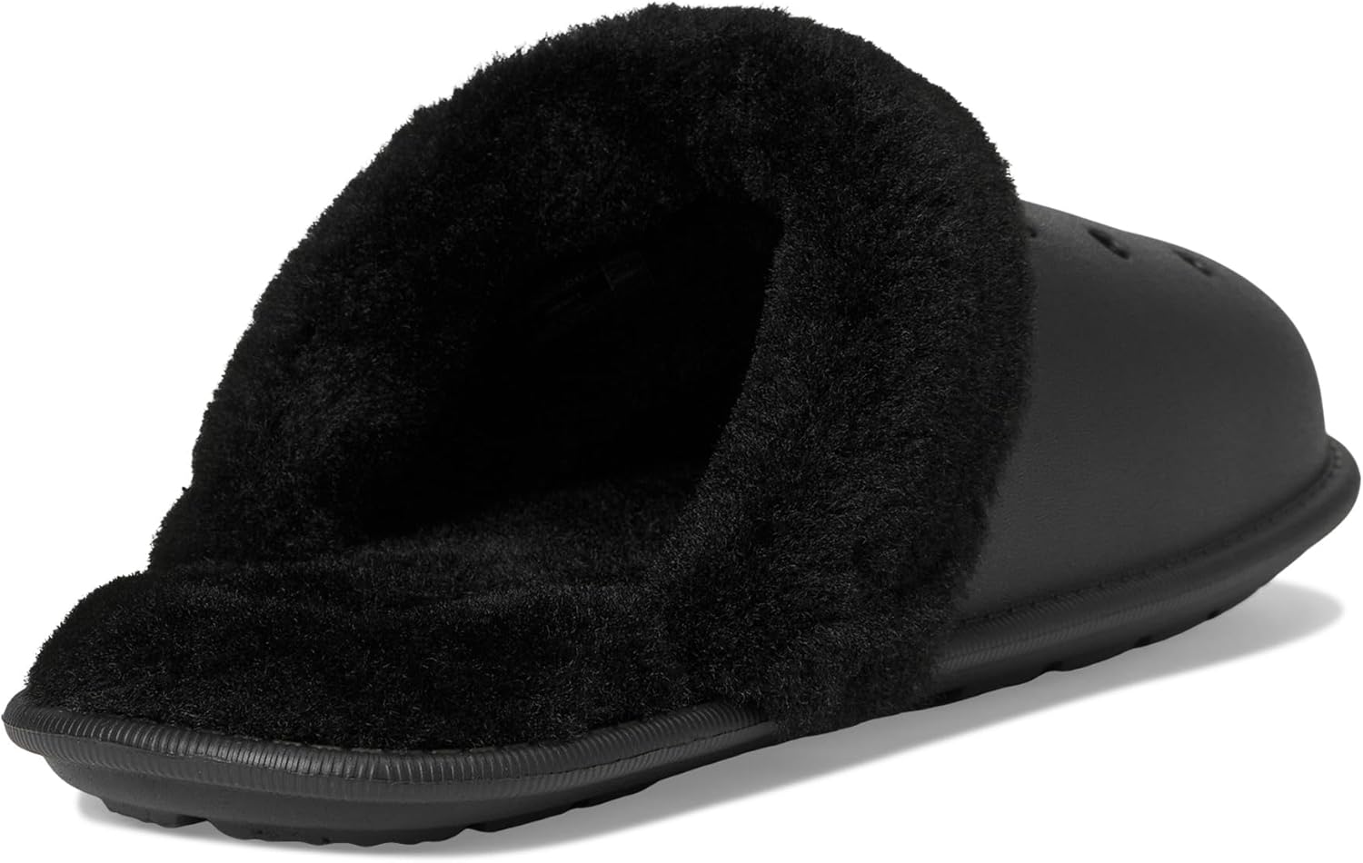 Crocs Classic Fuzz Scuff Slippers - Image 10