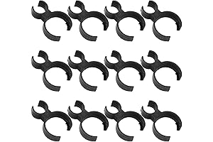 RLECS Champagne Bottle Clip 12PCS Champagne Bottle Sparkler Single Holder Safety Clips,...