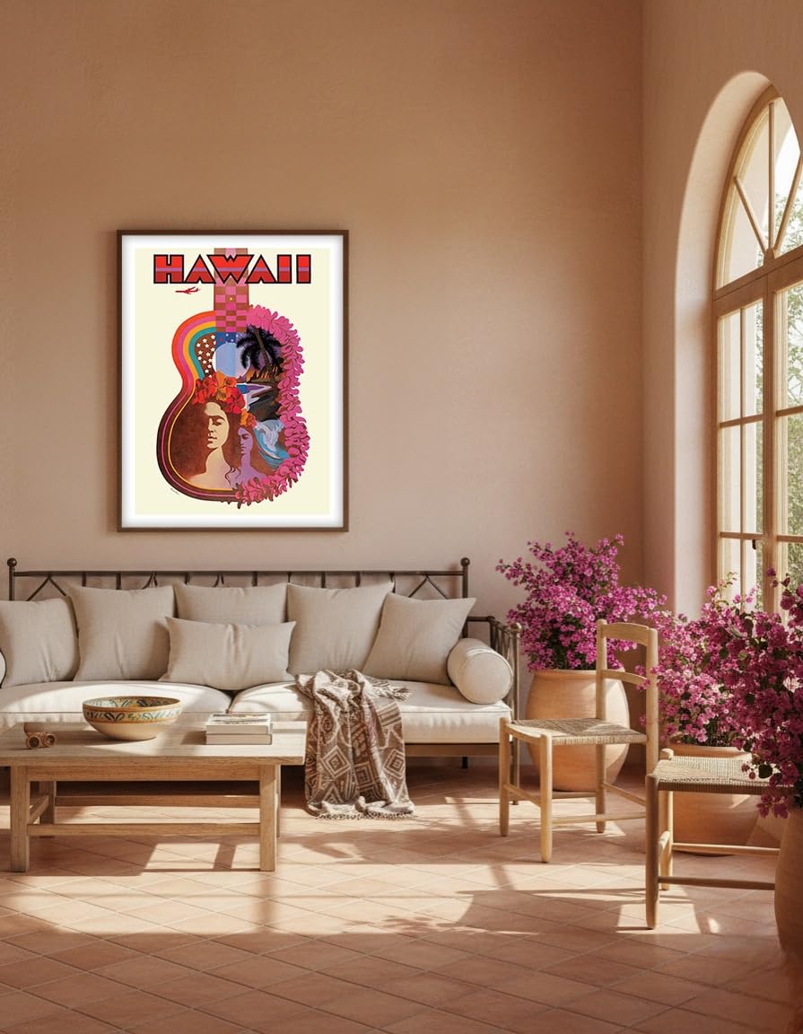Hawaii - Trans World Airlines Fly TWA - _Ukulele Psychedelic