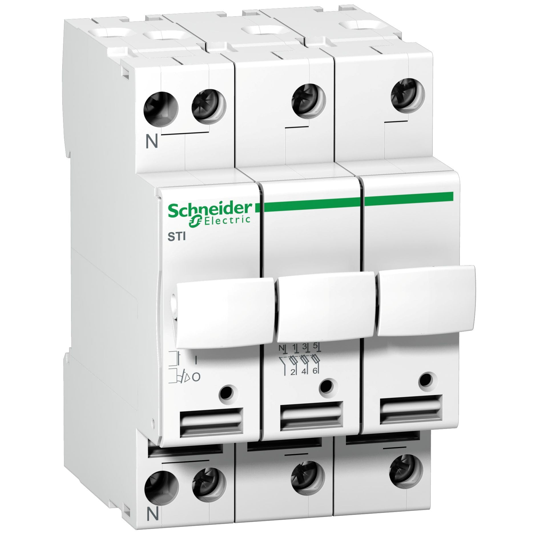STI 3P+N 400V sectionnement omnipolaire simultané haute sécurité