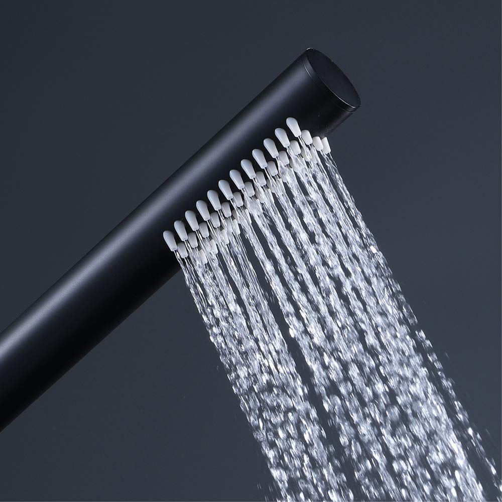 Duchas de Mano, Ducha de Mano de latón, Rociador de Ducha de Alta presión con función antical y Mango ergonómico, Rociador de Ducha ahorrador de Agua para baño e Inodoro, G1