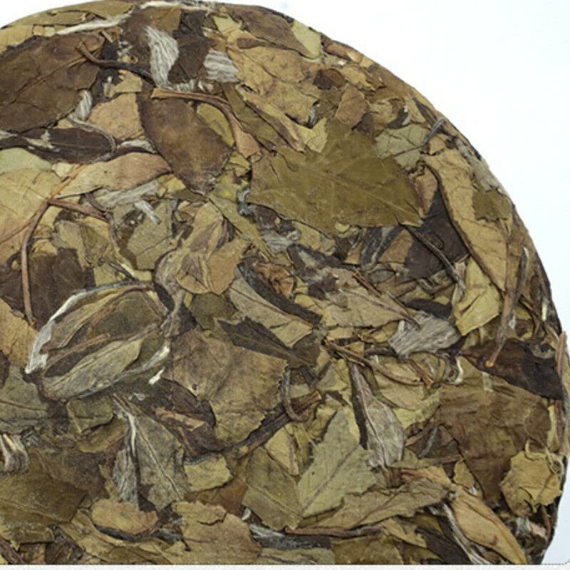 Thé vert Fuding Shoumei gâteau de thé bio 300g infusion parfum floral feuilles compressées