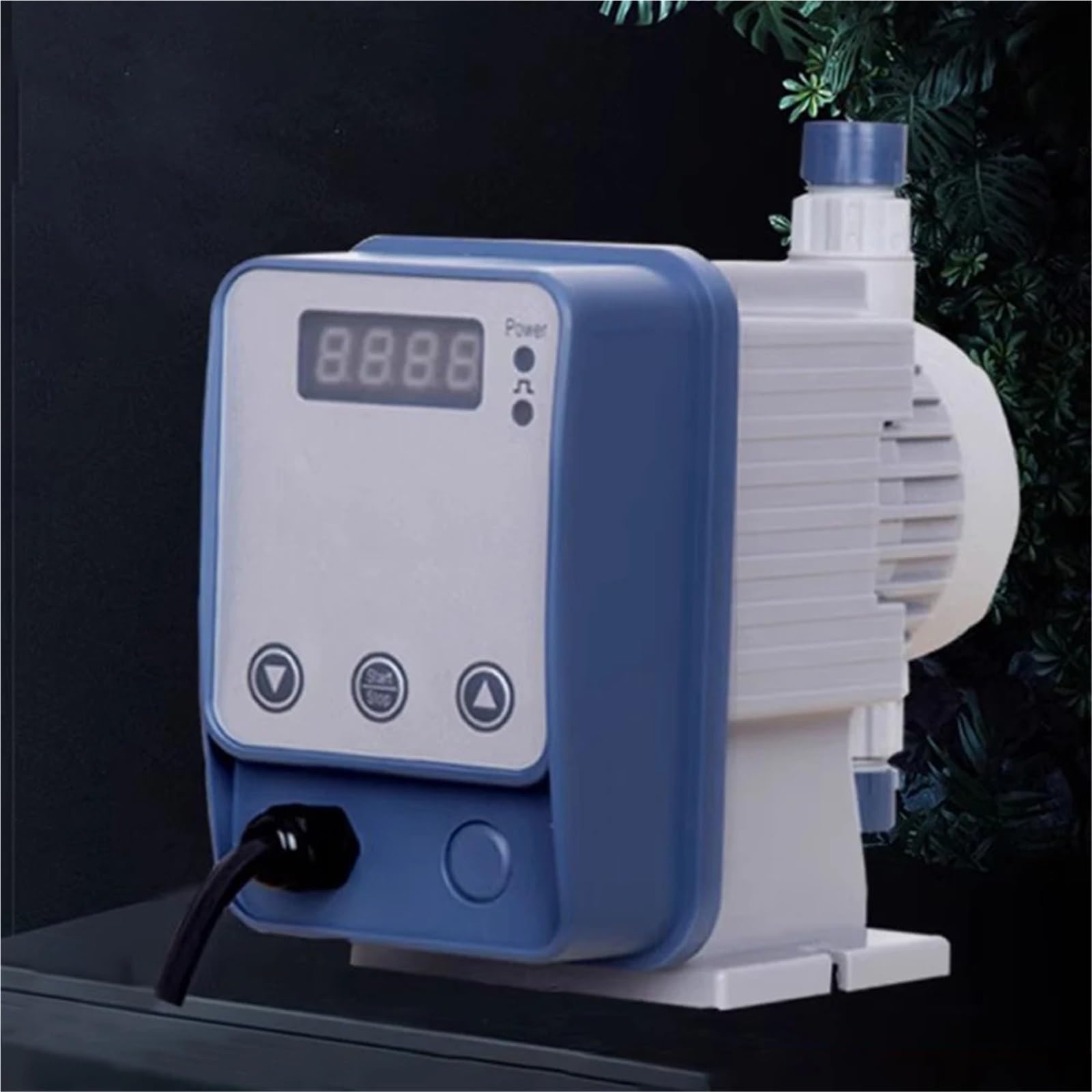 Pompe doseuse à membrane électromagnétique Purification des eaux usées Dioxyde de chlore Désinfectant Solution lavage voiture,Anti-fuite(4L/H)
