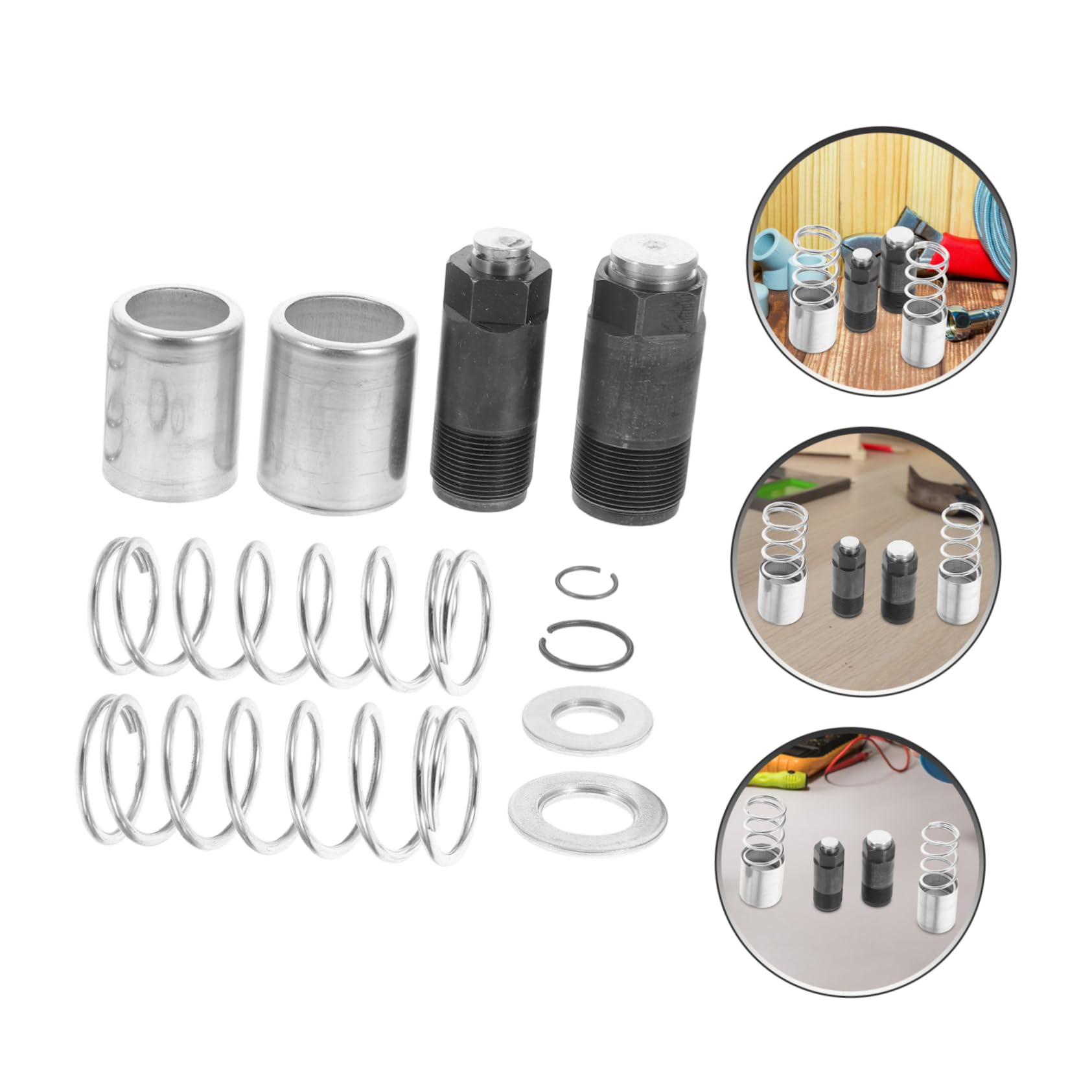 Bomba de Transferencia de Líquido para Coche con Diseño de Doble Bomba y Ruedas Giratorias, Accesorios de Pistón de Hierro para Cambios de Aceite y Ajustes Delicados