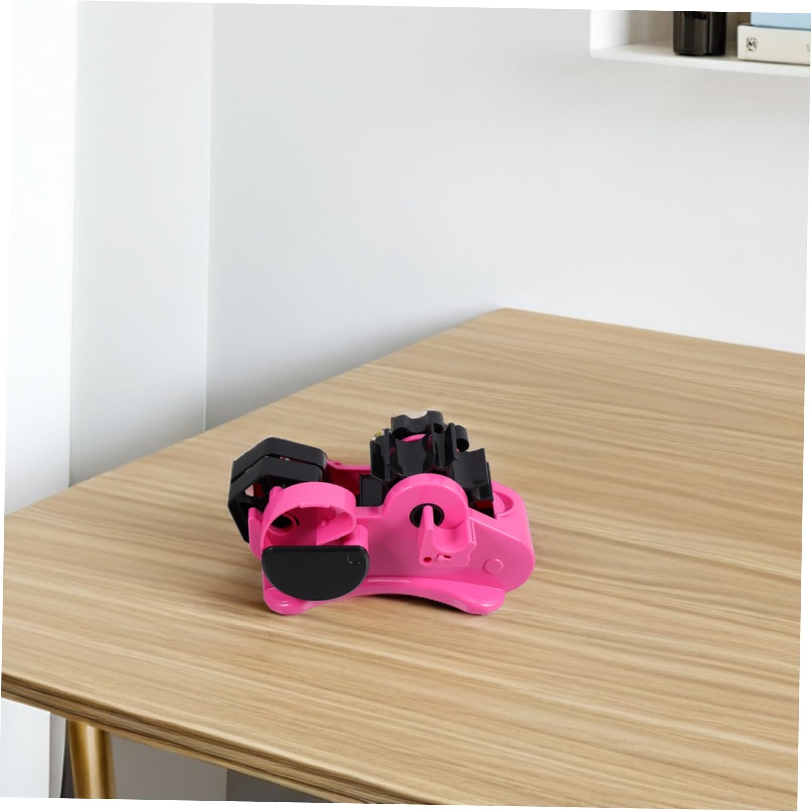 Distributore di Nastro Adesivo da Ufficio in Plastica Trasparente | Taglierina Precisa, Uso per Riparazioni e Viaggio, Design Semplice ed Elegante