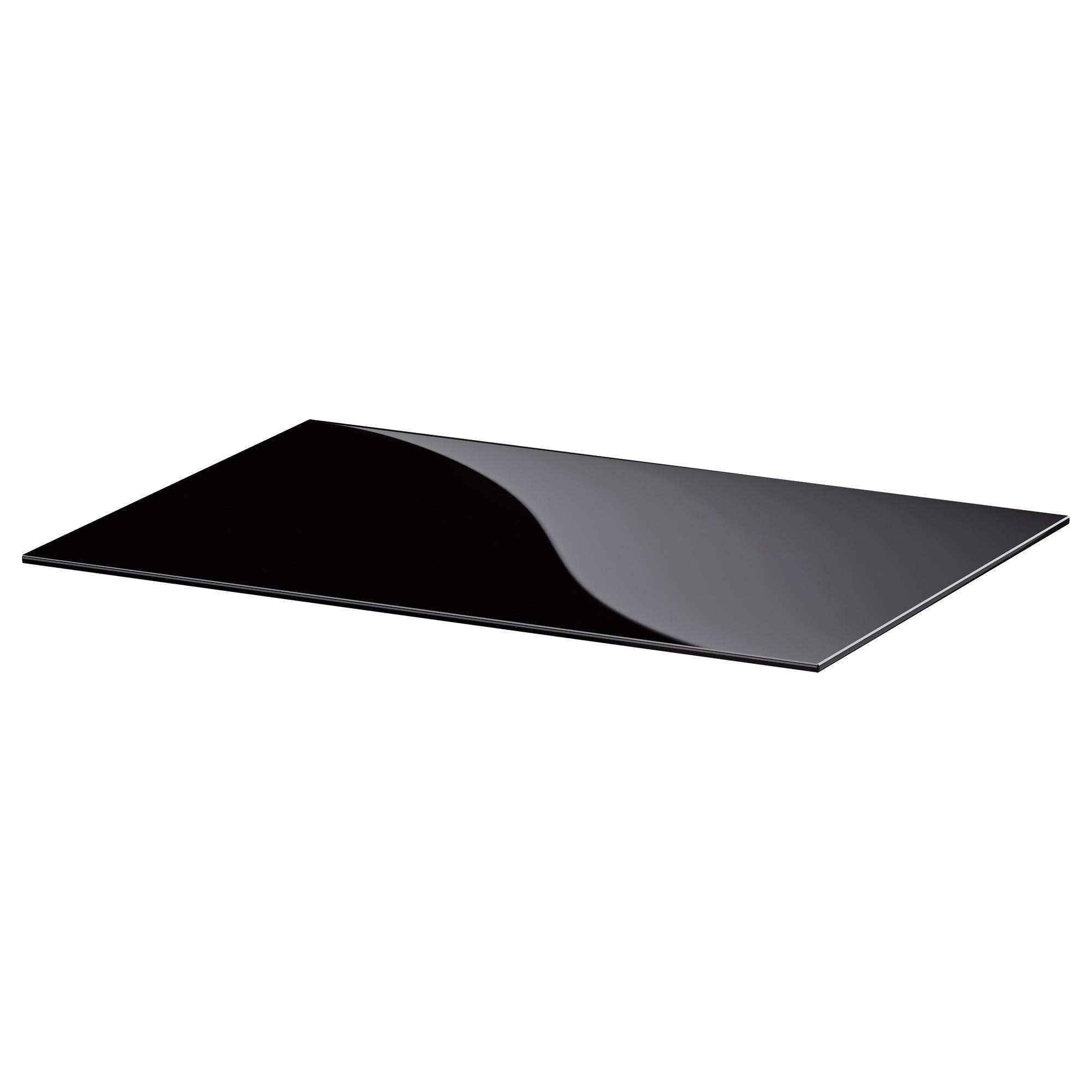 Pannello Superiore BESTÅ In Vetro Nero – 60x40 Cm – Per Personalizzare Mobili E Contenitori Con Stile Moderno