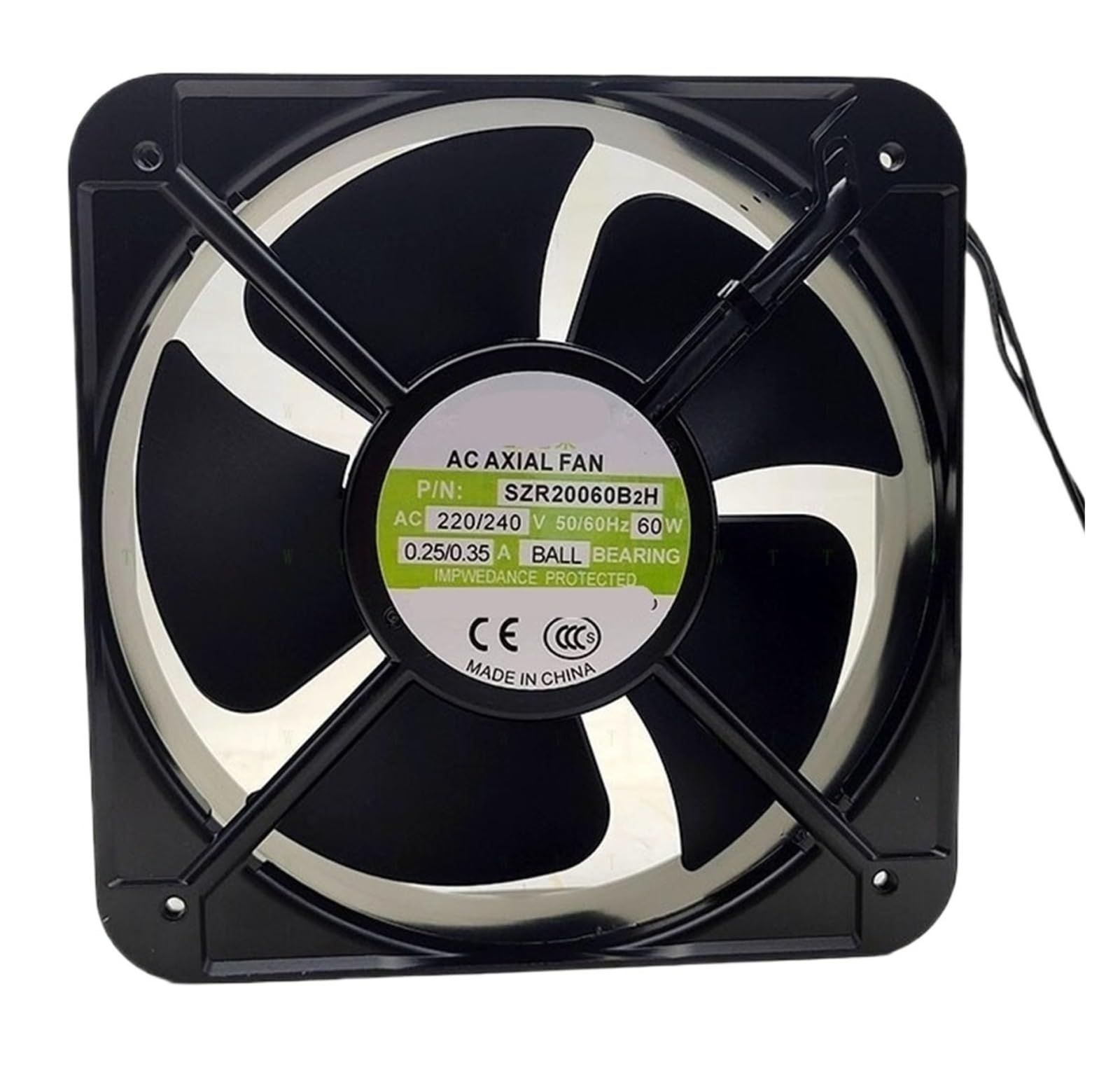 CZVJUKBYP SZR20060B2H 20060 220V 60W 20cm Axial Flow Fan
