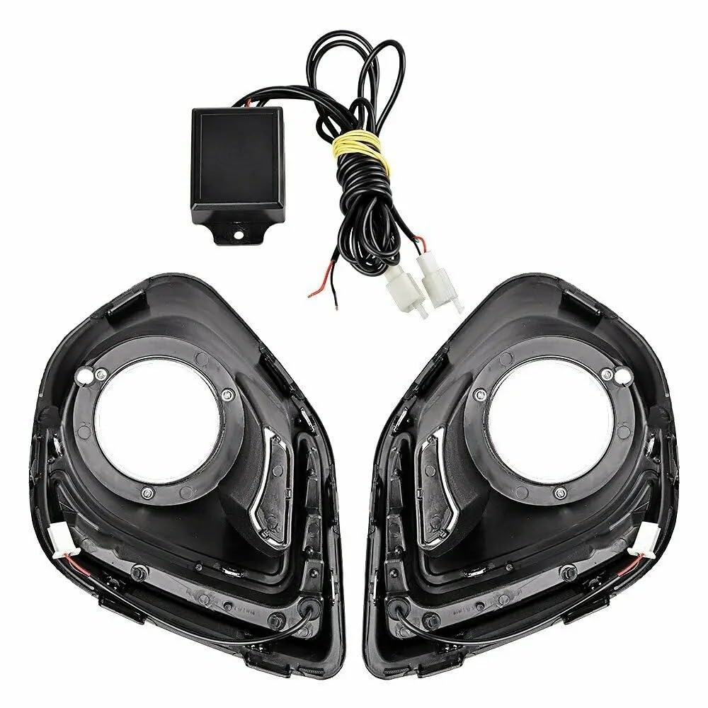 Luces LED De Circulación Diurna DRL Para Coche Para Mitsubishi Para ASX 2013-2014 Luz Diurna Faro Antiniebla Impermeable Foco De Trabajo
