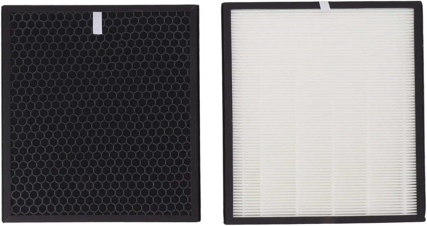 Diydeg Replacement Filter for Sharp FZ F30HFE Air Purifiers, Activated Carbon Filter Kit for Sharp P F30TA J30 30B B F30L H, Air Dust Pet Hair High Efficiency, 12.2x11.2in