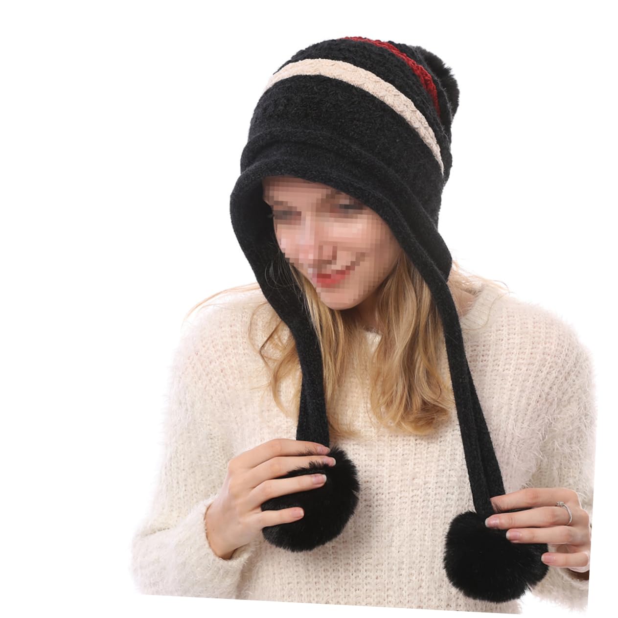 SHERCHPRY 3 gorros para bebés, orejeras para bebés, gorro con orejeras, gorro para niñas, gorro peruano, gorro de punto