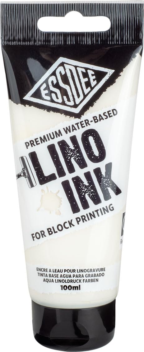 Essdee Premium Quality Block Printing Ink (White 100 ml)