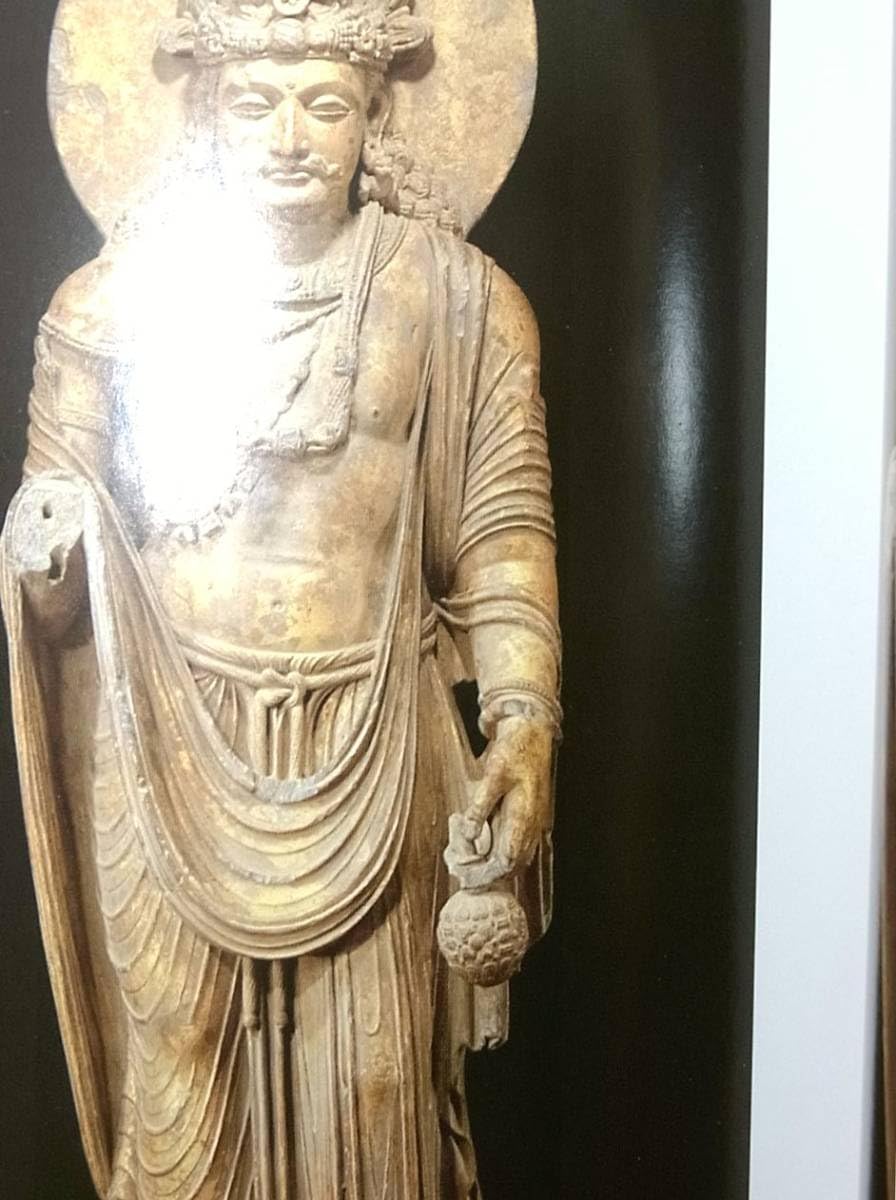 慶應◇ガンダーラ仏教美術 4～5世紀 片岩彫刻 浮彫仏伝図 レリーフ