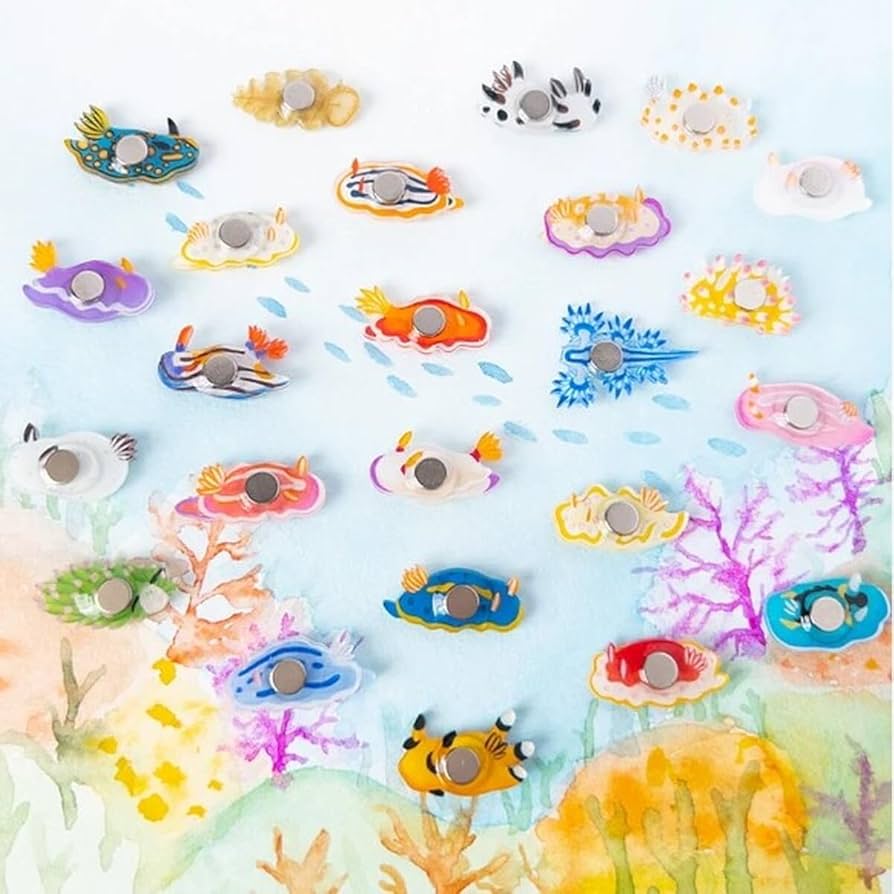 Amazon | 「ウミウシ マグネット 選べる2匹」 海の生き物