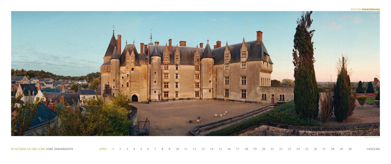 Schlösser an der Loire - Kalender immerwährend