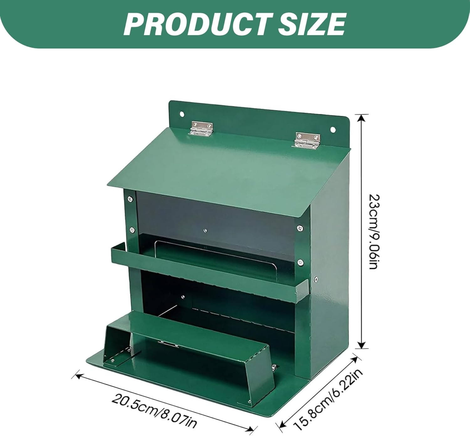 Squirrels Feeder, Heavy Duty Metal Squirrels Feeder with Foldable Stand, Chipmunk Feeding Box for Outside, Stronger Than Wooden Structure...