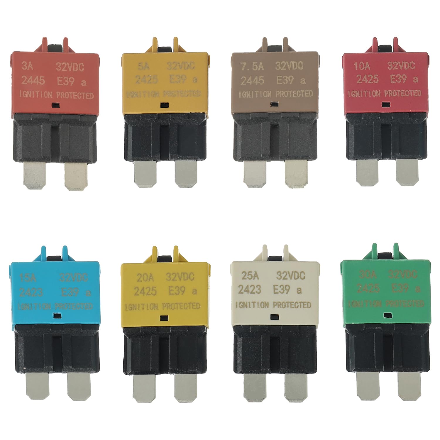 BOJACK ATM Manual Resettable Fuse Low Profile Mini Blade Fuses — Amazon image 10