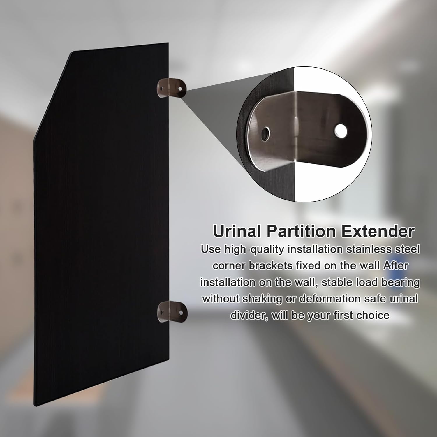 Urinal Screen Toilet Partition,Wall-Mounted Men Urinal Screen Toilet ...