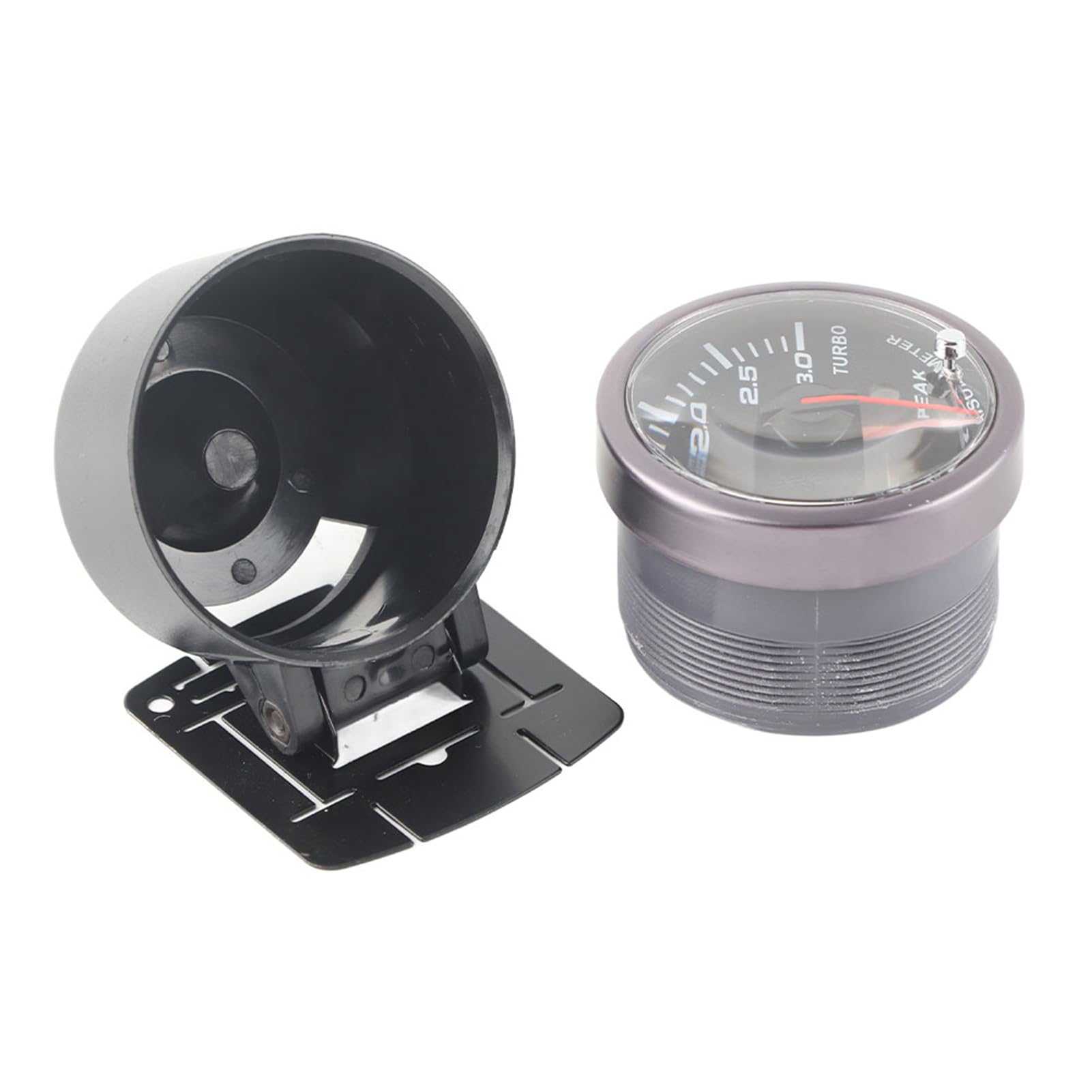 Create idea 52mm wijzerplaten PSI motor aanwijzer auto Turbo Boost Gauge blauw LED licht display 172cm slang